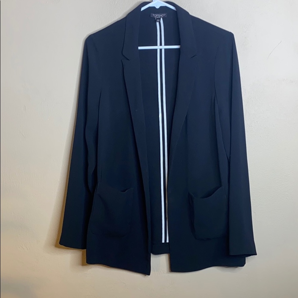 Topshop Black Blazer Size 6